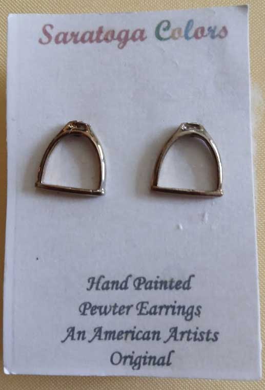 Equestrian Stirrup Earrings