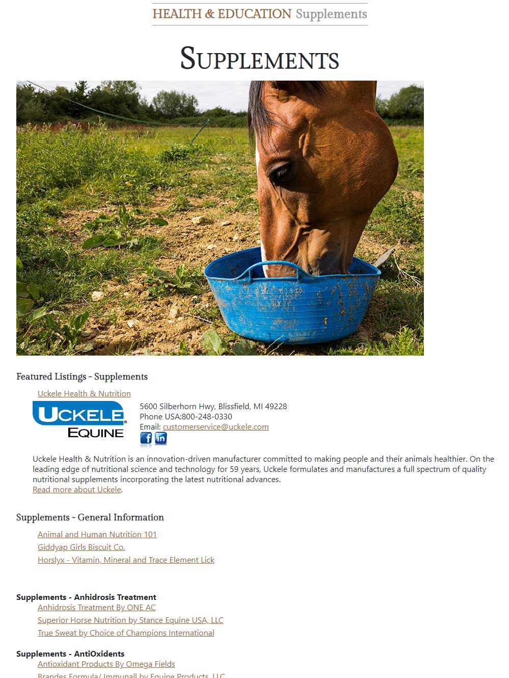Horse Supplements Featured Listing/>
	</div>

						
	
<nav class=