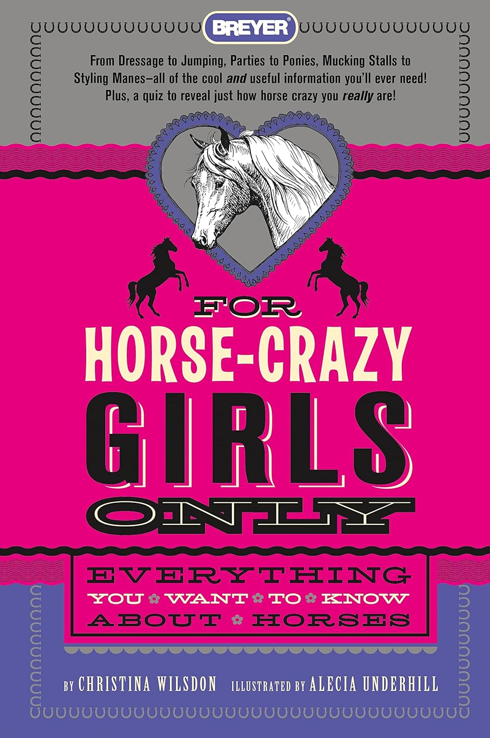 For Horse-Crazy Girls Only: Everything About Horses