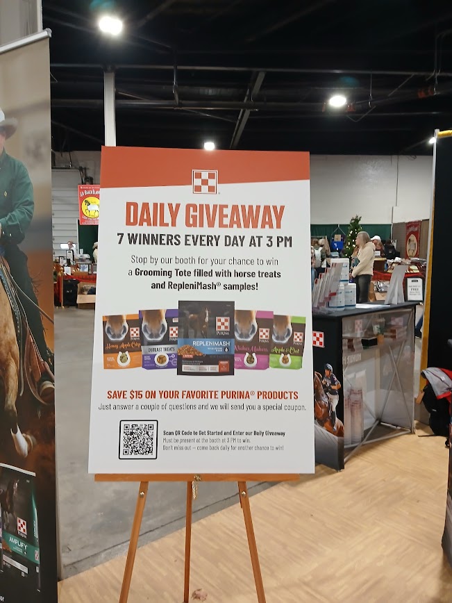 "Purina" at Equine Affaire 2025