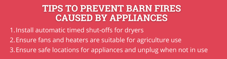Prevent fires