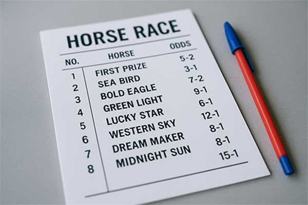 Horse racing odds